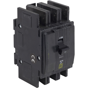 Schneider Electric Thermal Magnetic Circuit Breaker; 3-Pole; 40A; 240VAC; Lever; Box Lug Terminal; UL 489